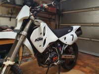 Restauration KTM ER 600 LC4 1991 / , 100% KTM